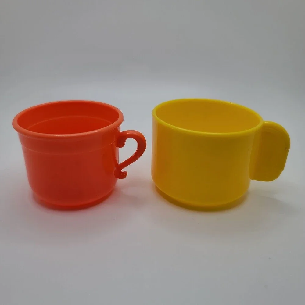 Play Dishes Pretend Strainer Dishes Cup Cover Mixed Lot